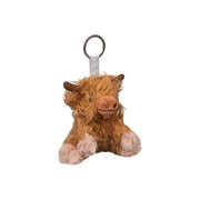 Keyring - Gordon - Highland Cow Plush Character