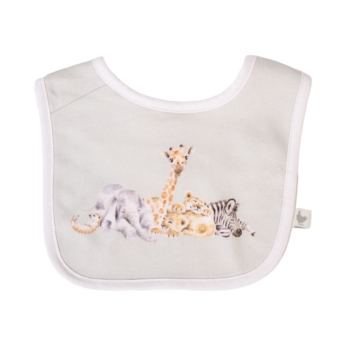 Little Savannah - African Animal Bib Gift Set