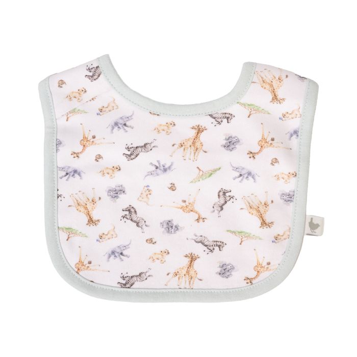 Little Savannah - African Animal Bib Gift Set