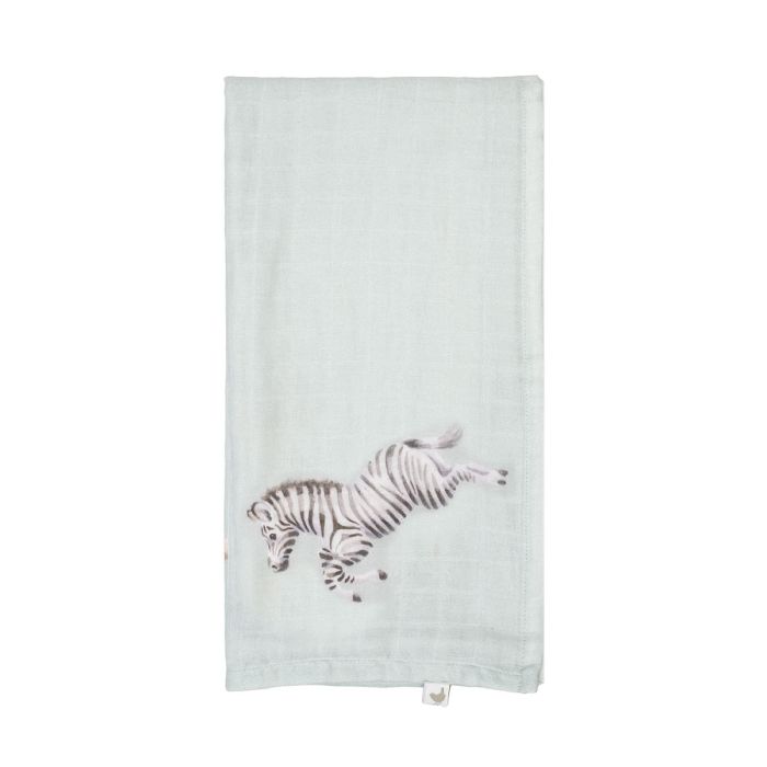 Little Savannah - African Animal Muslin Gift Set