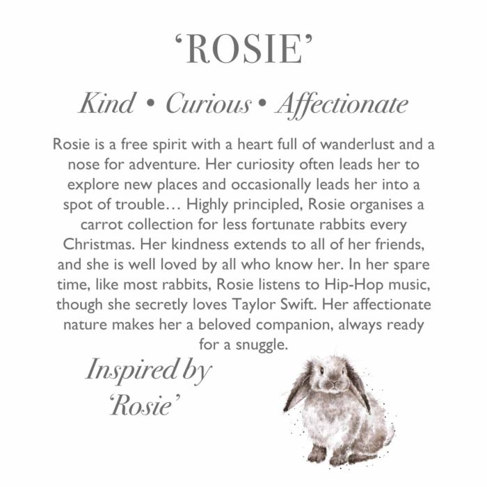 Plush - Rosie - Rabbit