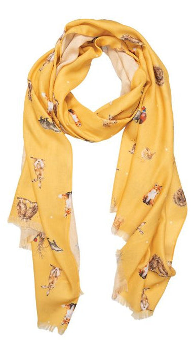 Scarf - Woodland Animals