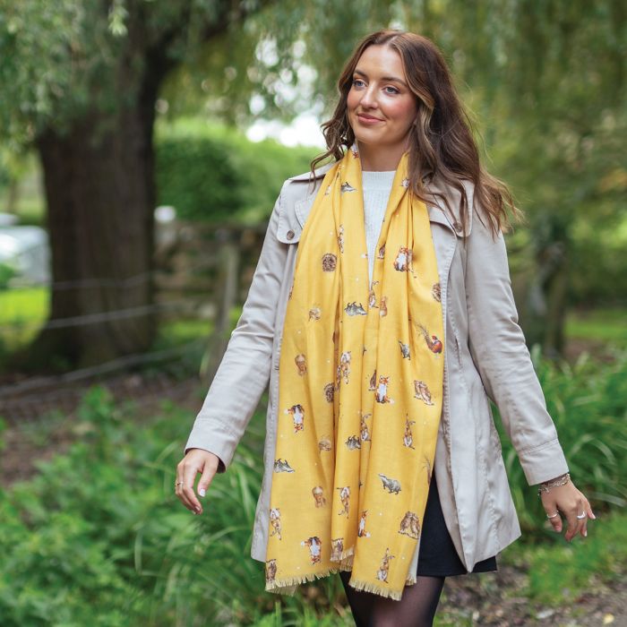 Scarf - Woodland Animals