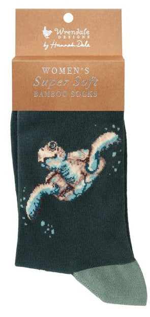 Women's Socks - Turtle - Swimming School