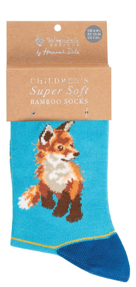 Children's Socks - Fox - Born to be Wild - 27-30