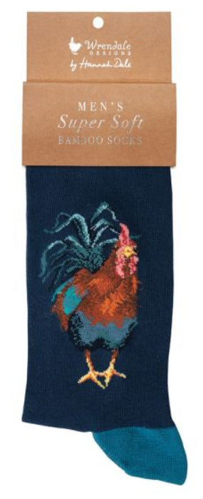Men's Socks - Cockerel - Colours of the Rainbow