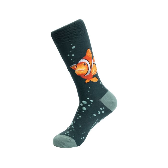 Men's Socks - Fish - Clowning Around