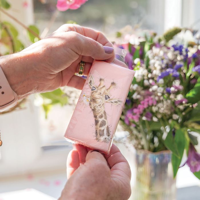Pocket Tissues - Flowers - Giraffe