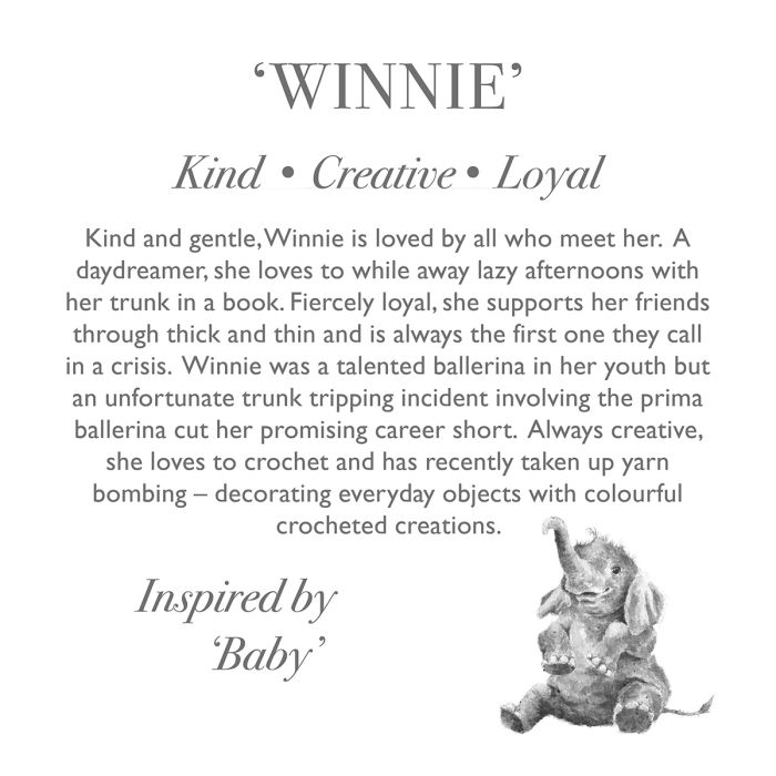 Plush - Winnie - Elephant