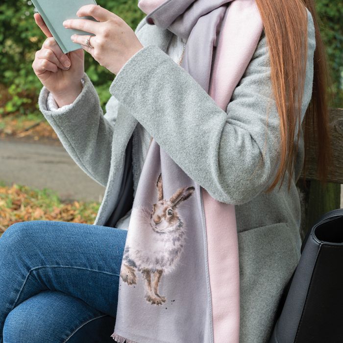Winter Scarf - Mountain Hare