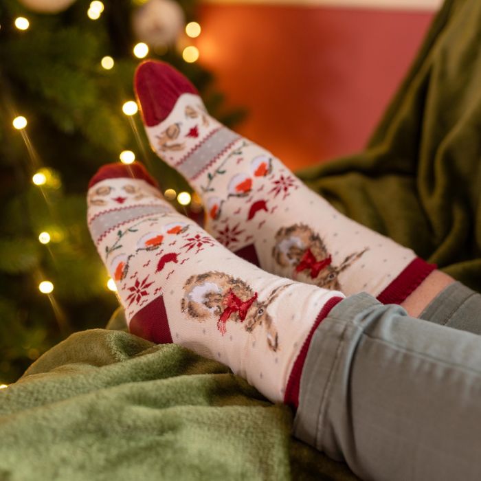 Women's Socks - Hare - Winter Hare