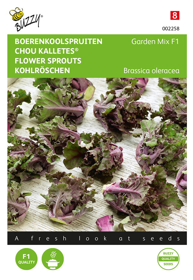 Flower Sprouts - Garden Mix F1 - 25 sjemenki