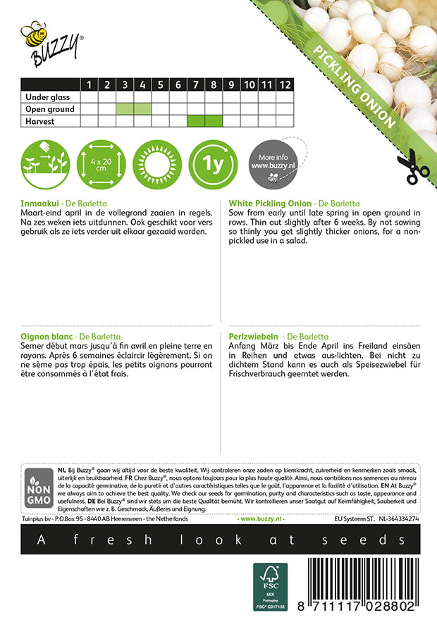 Luk Za Kiseljenje - De Barletta - 4g
