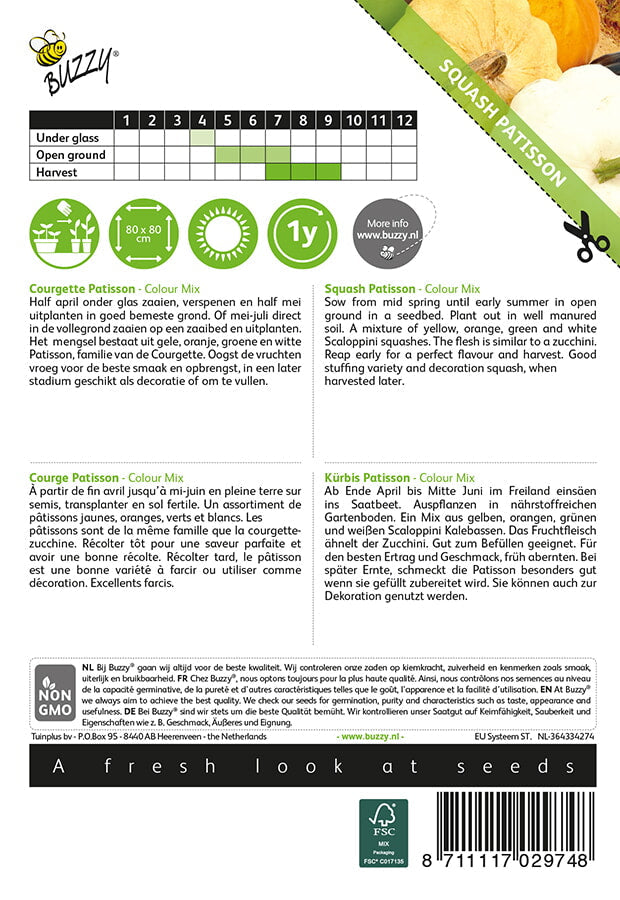 Tikva Patisson - 1,5g