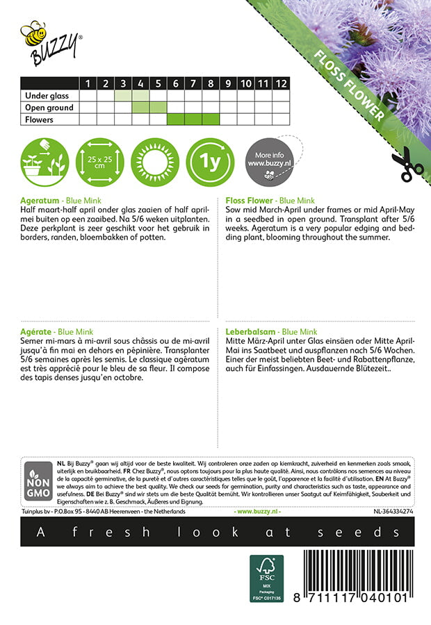 Ageratum - Blue Mink - 0,3g