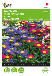 Aster - Single Flowered - Mixed - 1g