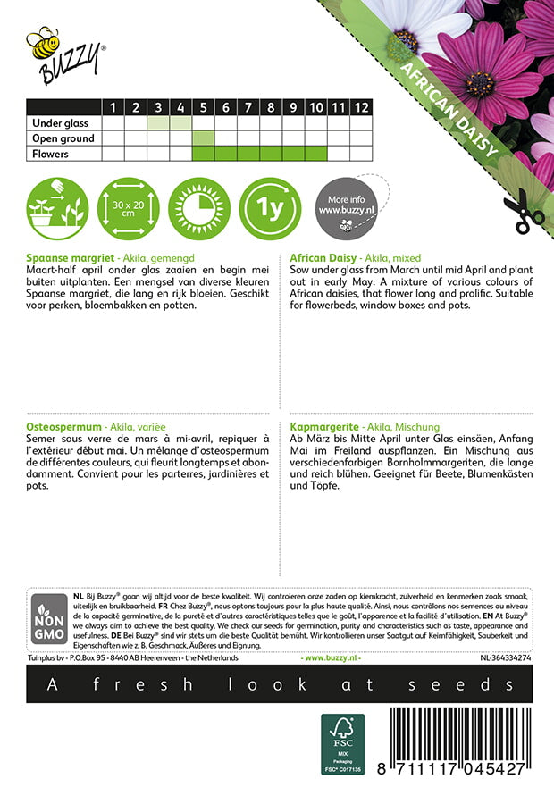 Afrička Tratinčica - Akila - 10 Sjemenki