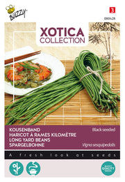 Long Yard Bean - Black Seeded - 10g