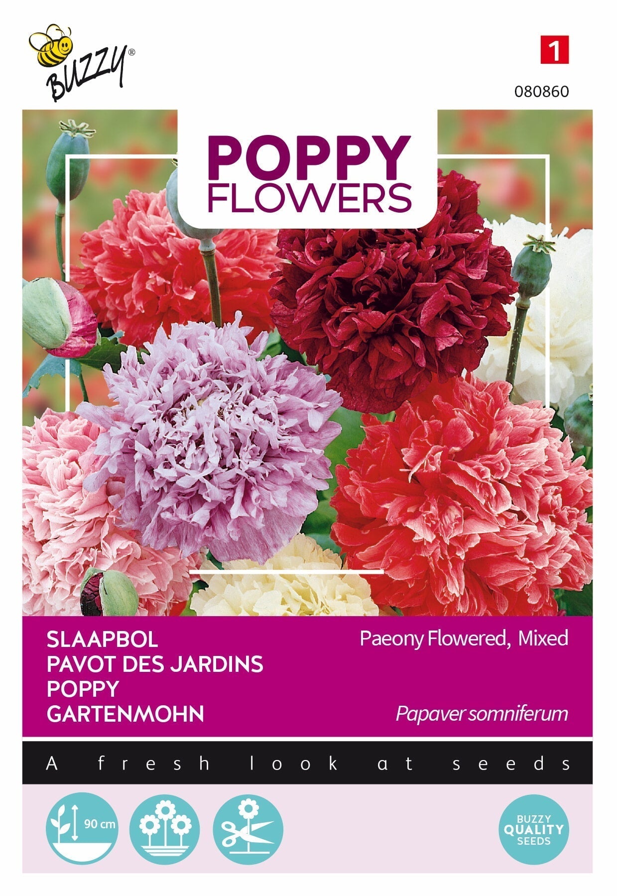 Mak - Paeony Flowered - 1g