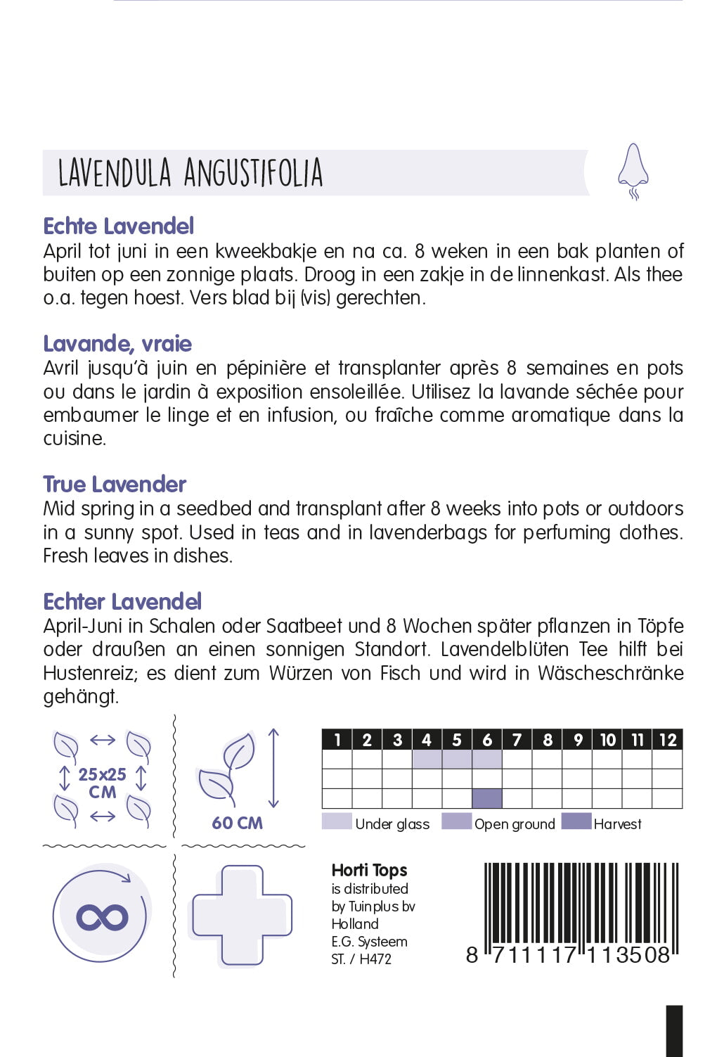 Lavanda - Prava lavanda - 0,75g