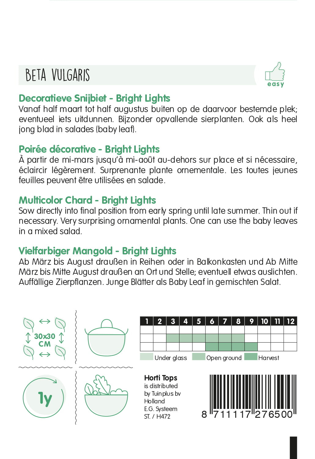 Blitva - Bright Lights - Višebojna - 2,5g