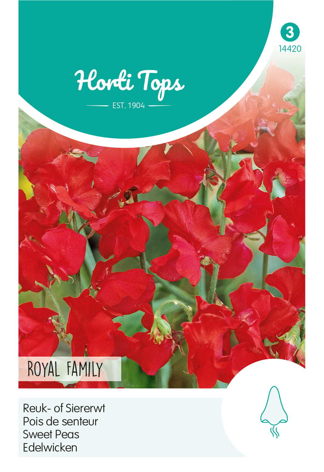 Mirisni Grašak - Royal Family Red - 4g