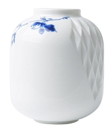 Blauw Vouw Vase 3-1