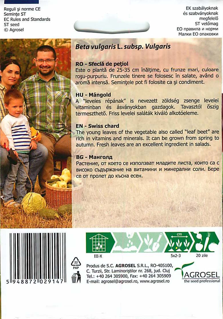 Blitva - Baby Leaf - Groene Gewone - 4g