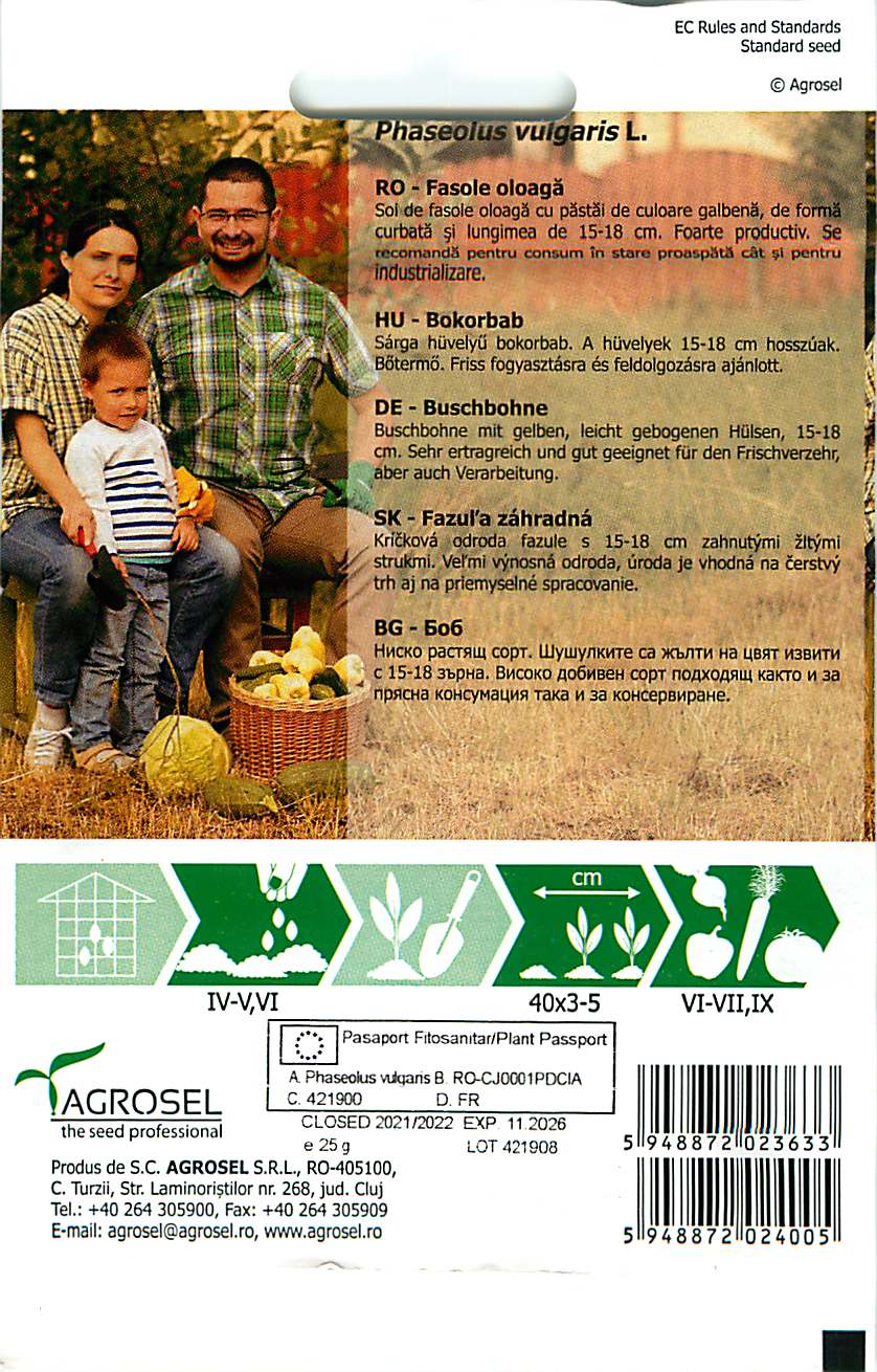 Grmoliki grah - Aurie de Turda - 25g