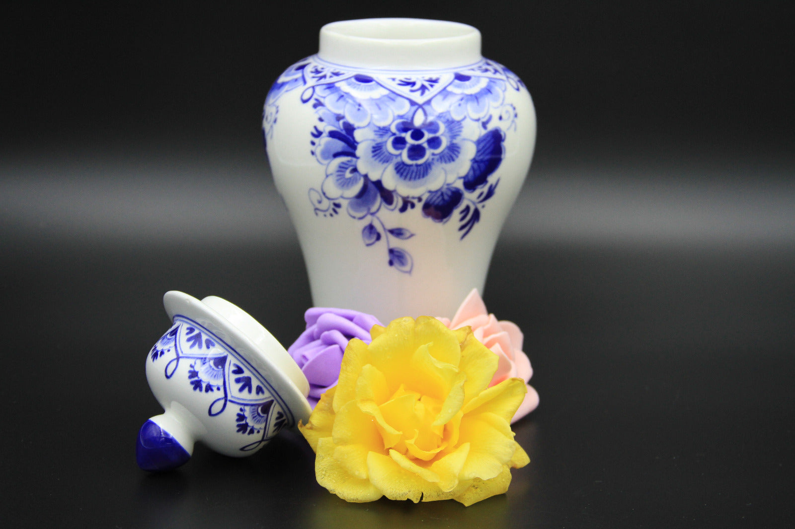 Vase with Lid Flower-2